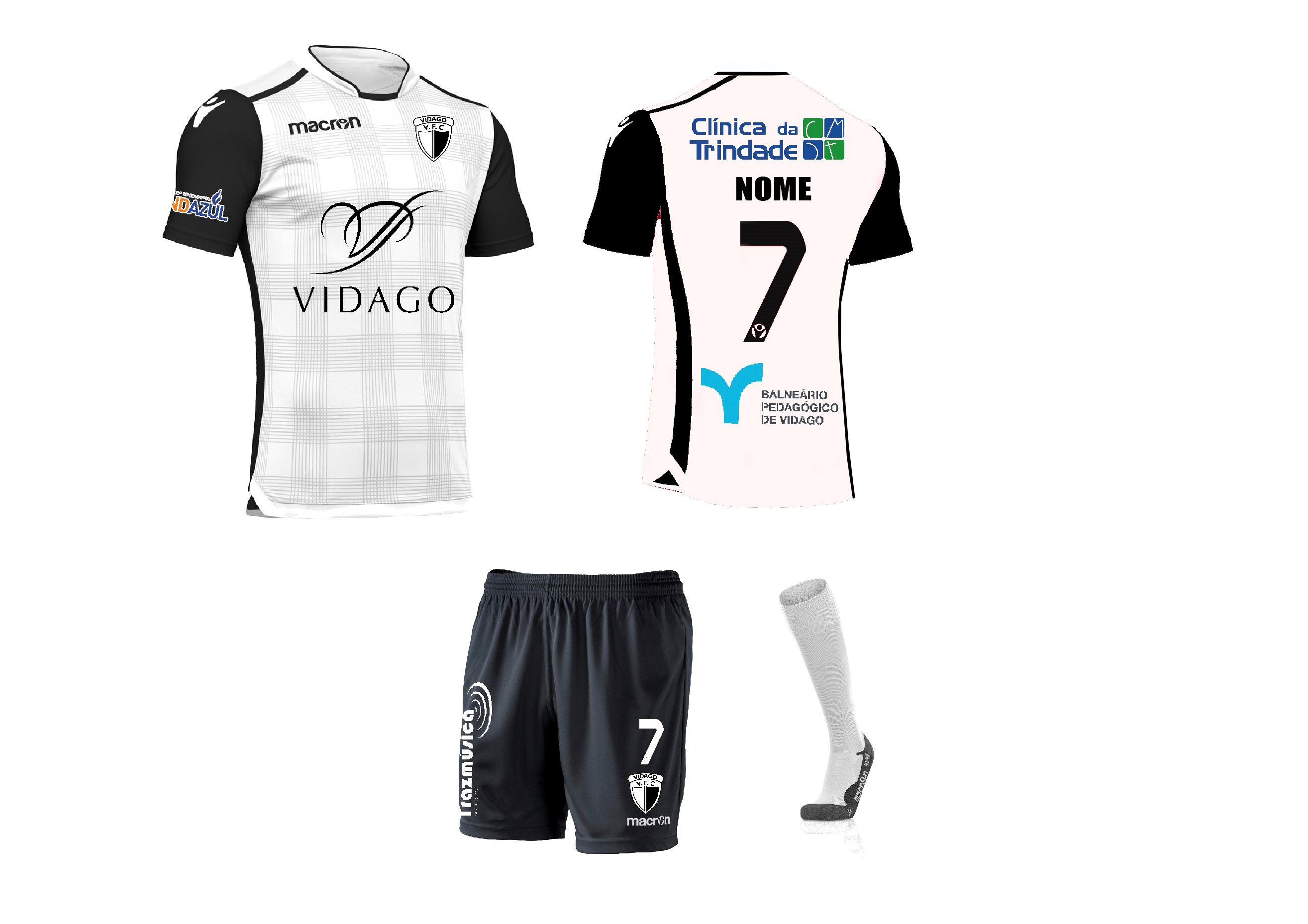VIDAGO FC apresenta a sua nova camisola MACRON para 17|18